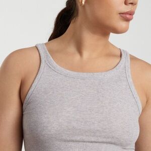 The Pima Micro-Rib crop Tank - set of 2 - M